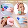 GORGECRAFT Pack of 4 Facial Cleansing Sponge, Reusable Sponges for