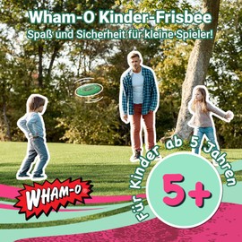 Wham-O Frisbee Go Flying Disc, 22.86 cm, Lightweight Toy for Beginners, Children, Boys, Girls from 5 Years, Outdoor, Beach, Park, Garden Game - 70 g
