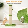 Keygarzone Indoor Cat Scratching Post: 32 in Tall Cat Scratcher