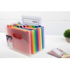 Snopake A4 Rainbow Desk Expander/Organiser 13-Part [Pack of 1] Ref: