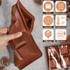 Kamehame Deep Chocolate Bar Molds 2 Pack, Large and Thick