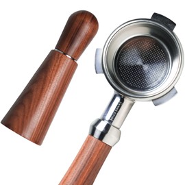 Pawa Bottomless Portafilter 54mm Paired with Wdt Tool - Includes Filter Basket | Compatible with Breville Barista Express and 54mm Breville Machines