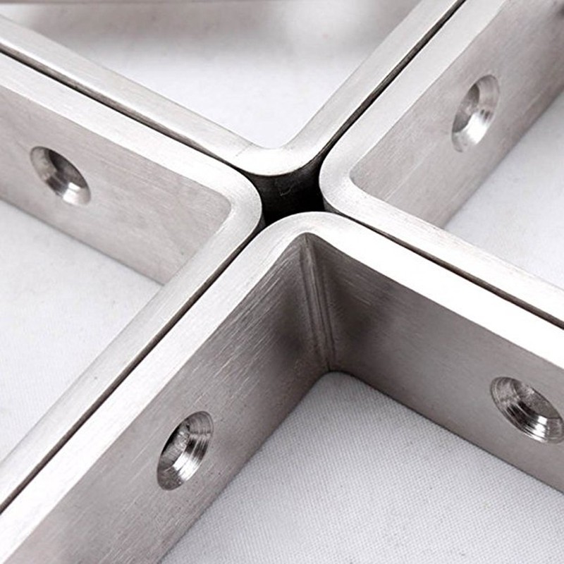 Deezio Heavy Duty Shelf Bracket Stainless Steel Solid Shelf Support
