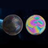 Reflective Football PU Glowing Sports Soccer Ball with Pump for