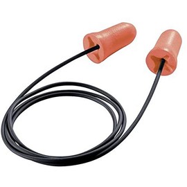 Uvex Com4-fit Ear Plugs with Cord 100 Pairs Light Orange