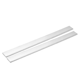 uxcell Square Aluminum Flat Bar, 2Pcs 3/16" Thick 1" Width 12" Length Square Aluminum Bar 6061 Aluminum Flat Plate, 4 x 25 x 305mm T6511 Solid New Mill Stock for Industrial Building