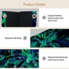 2 Pack Tissue Box Cover Holder, Palm Tree Leaves Tropic