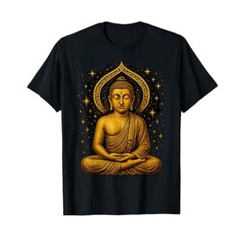 Buddha Baby Meditating Peaceful Yoga Design T-Shirt