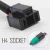 H2 Headlight Adapter - 9007 Male to H4 Female Extension