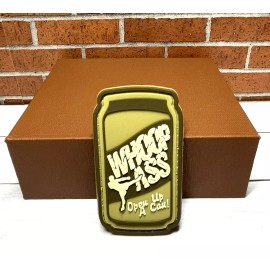 Unbranded PVC Tactical Patch - Tactical Morale Whoop Ass Patch - Gun Open A Can Patch