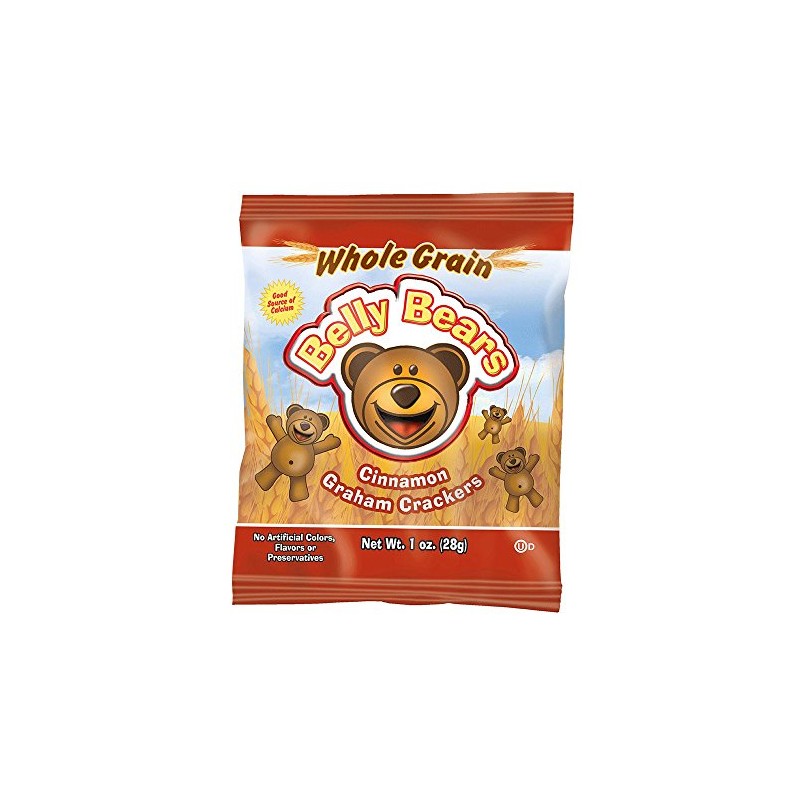 Readi-Bake BeneFIT 200ct Whole Grain Belly Bears Animal Cracker Snacks,