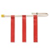 TRIPLE THREAT Flag Football Belts, Red, Large (EACH)