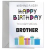 Happy Birthday Card To A Very Special Brother