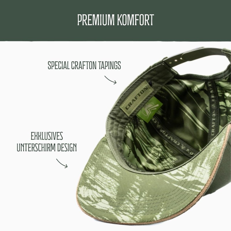 Crafton Script Snapback Cap - Baseball Cap - Unisex -