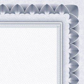 Certificate Award A4 Premium Satin Paper ‘Arcade Blue’, 25 Blank Sheets per Pack, Thick 170 GSM Page, Over Twice as Thick as Regular Paper, Perfect for Diplomas Awards Congratulations and Graduations