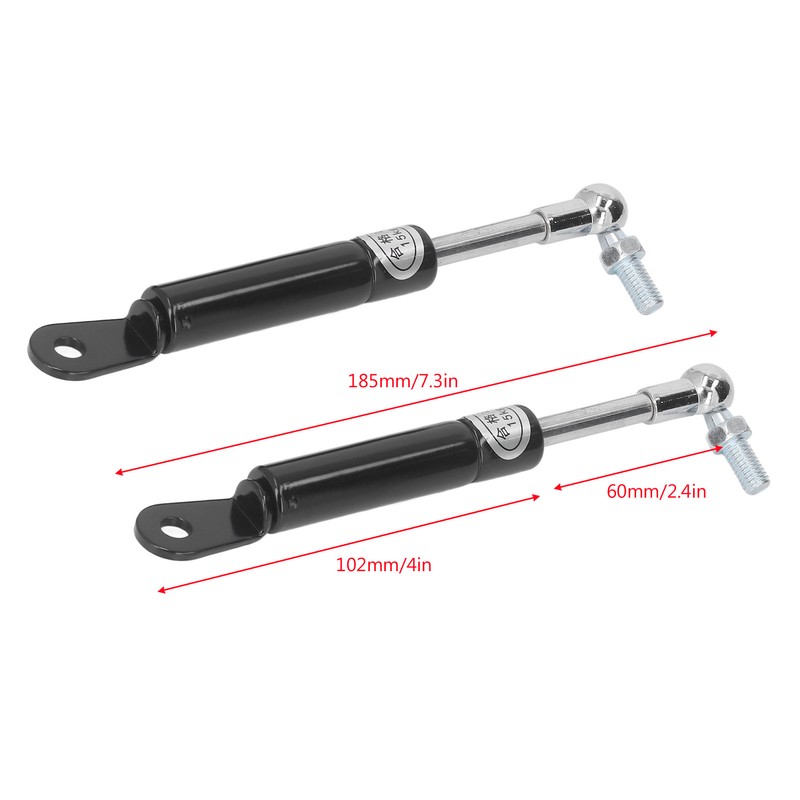 1 Pair Struts Arms Lift Supports Metal Motorcycle Seat Lifting