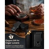 Cigar Lighter, 5- in -1 Torch Lighter, Built-in V-Cut Cigar