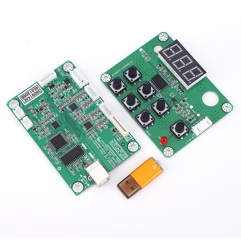 M2 Motherboard Yellow Encryption Lock Control Panel for Laser Engraving