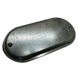 Eaton 970 Crouse-Hinds Ground Cover w/Gasket for Form 7 Body, 3 1/2"- 4"