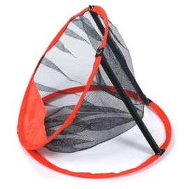 Pop Up Golf Chipping Practice Net Set Indoor/Outdoor Golfing Target Accessories for Golf Practice, RED-3