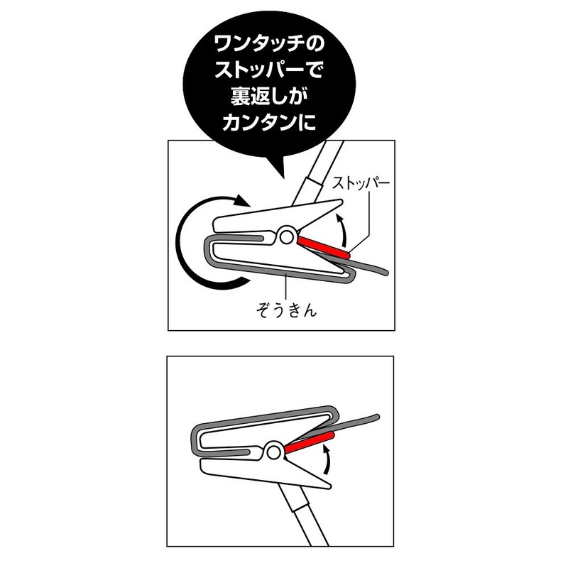 Yamazaki Sangyo Floor Wiper Cloth Mop Daily Clean (Daily Clean)