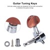 6PCS Guitar Tuning Pegs Electric Acoustic Enclosed Locking Tuner Machine