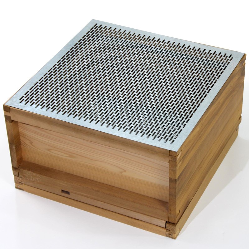 Actiasbee National Beehive Queen Excluder, Galvanised Steel, 46 x 46cm
