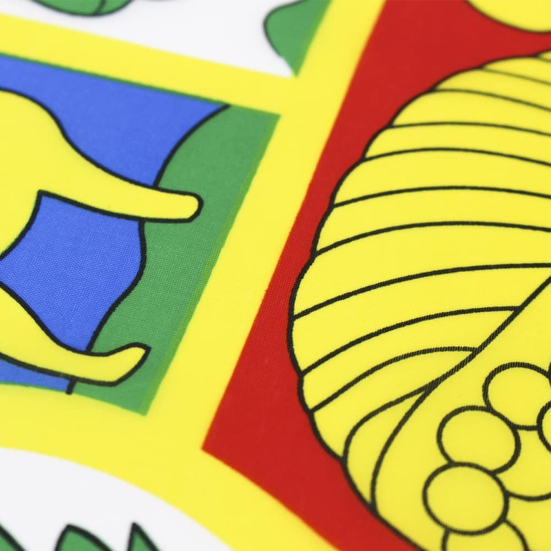 ANJOR Peru Flag 3x5Fts - Peruvian Flags With Brass Grommets