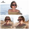 Appassal Retro Rectangle Sunglasses Women Men Trendy Vintage Square Sunnies