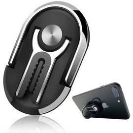 Finger Ring Holder Stand Car Air Vent Mount Compatible with Cricket Dream 5G/Ovation 2, 3-in-1 Kickstand Swivel Zinc Alloy