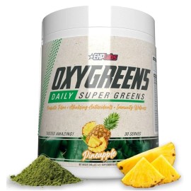 EHP Labs OxyGreens Daily Super Greens Powder, 30 Servings - Pineapple 8.7oz