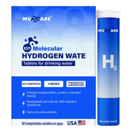 Suplemento Tabletas Mvpcare Tableta Agua Hidrógeno Ultra 90comprimidos