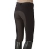 PFIFF Women's Pfiff Vollbesatzreithose, Schwarz-braun 122, Black (Black/Brown), 122