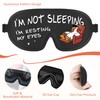 Aganmi Funny 3D Zero Pressure Sleep Eye Mask for Men
