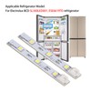 2Pcs Refrigerator LED Light Board White Eyes Friendly Freezer LED