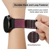 WOCCI 20mm Adjustable Nylon Watch Strap, Quick Release Sport Loop