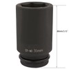 TA-VIGOR 71940 Impact Socket, 3/4 Square Shank, 36mm Nut Setter
