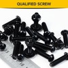 Mywish 244Pcs M5 Screw Metric Screw Assortment, Grade 10.9 Alloy