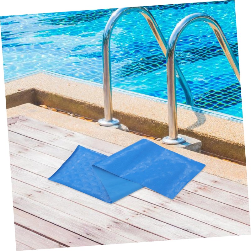 BESPORTBLE 2pcs Non-Slip Swimming Pool Ladder Mat Waterproof Anti-Skid Pad