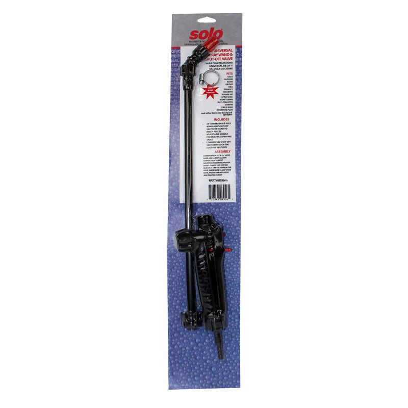Solo 8956-N 21-Inch Universal Spray Wand and Shut-off Valve