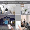 MoesGo 2nd Generation WiFi RF433 Smart Touch Wall Single Fire