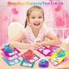 EZIGO 30 PCS Valentine Party Favors for Kids Heart Shaped