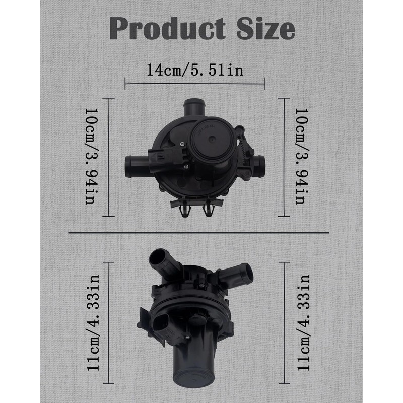 3 Way Heater Control Valve Compatible for 1500 3.0L 2014