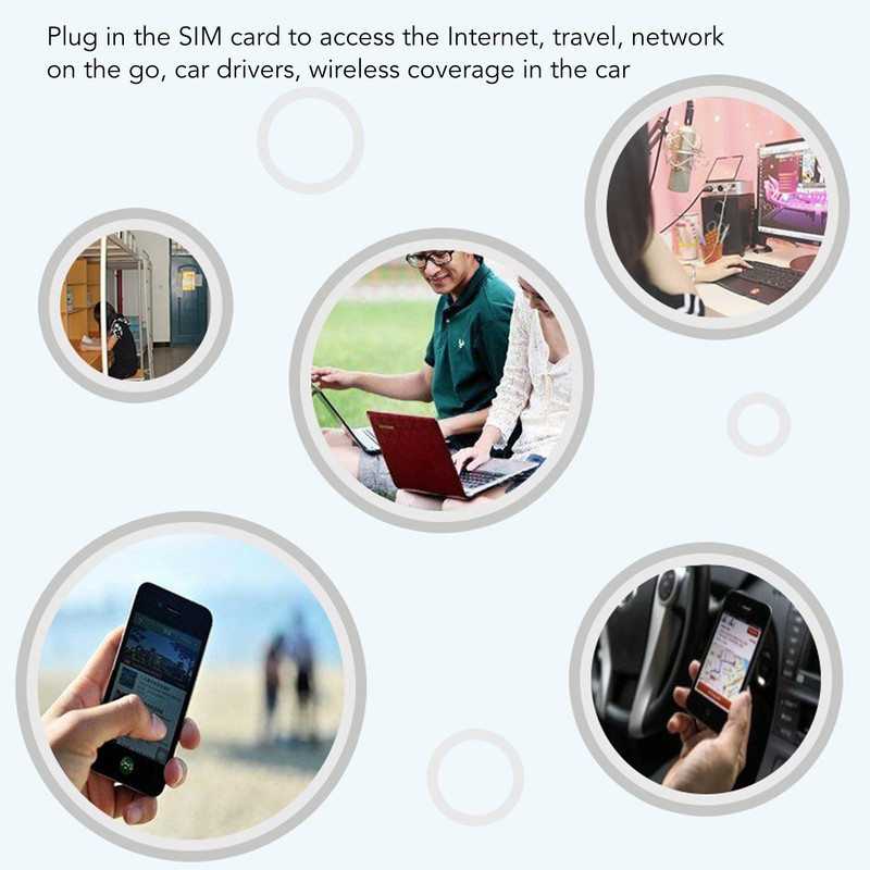 Mobile WiFi Hotspot with SIM Card Slot 4G LTE 150Mbps