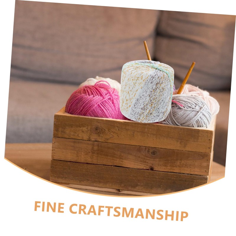 Operitacx 1 Roll Soft Cotton Crochet Yarn for DIY Knitting