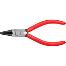 KNIPEX 22 01 125 Round Nose Pliers with Plastic Coated Black Atramentized 125 mm