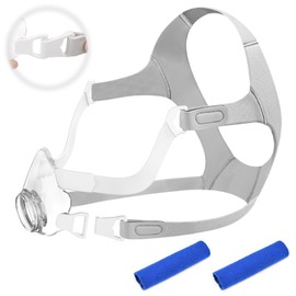 Medihealer Non-Magnetic Frame Kit for Airfit F20, Including 1PCS Frame & Headgear for Air Fit F20&1Pair Non-Magnetic Clips&2PCS Strap Covers, Non-Magnetic All Components (Without Mask and Elbow)