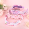 TIOSRU Sequins Headbands for Girls, Glitter Rainbow Girls Headbands Cute