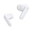 Cool Ambient Stereo Bluetooth Earbuds LCD Headphones White