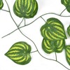 Simulation Watermelon Leaf Rattan Green Leaf Plant Ceiling Decoration Vine